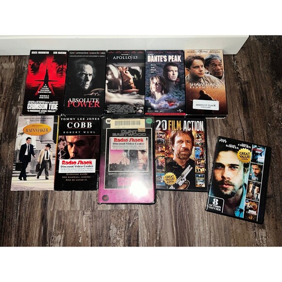 Vintage classic vhs tape dvd collection lot of 10 - Picture 2 of 3